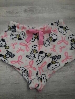 Snoopy Plush Sleep Shorts